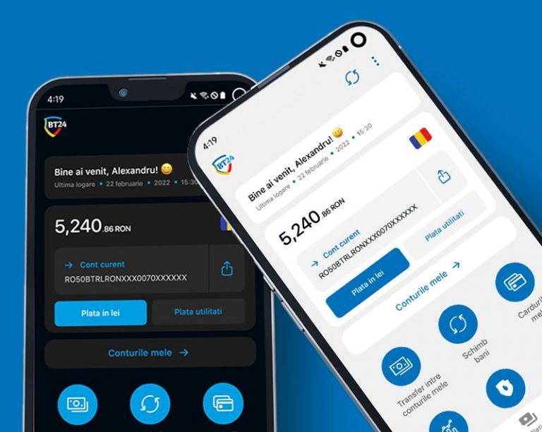 BT24 aplicatie banca