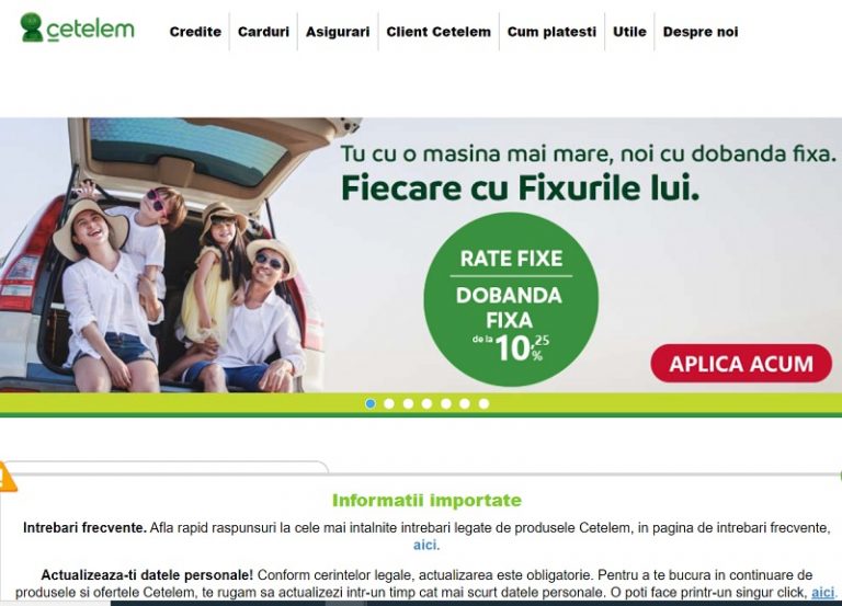 cetelem inchidere credit