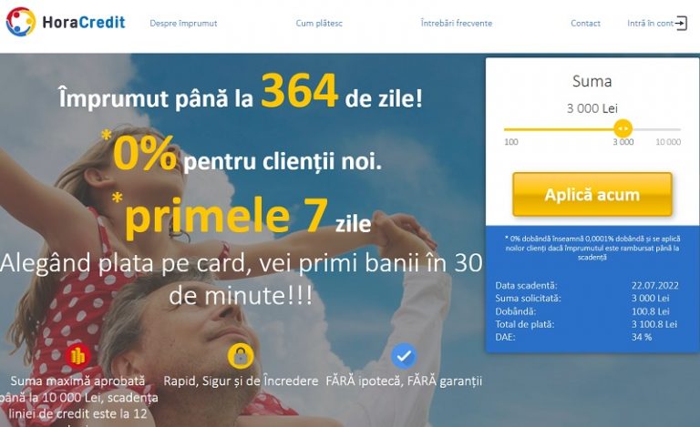 hora credit reclamatie