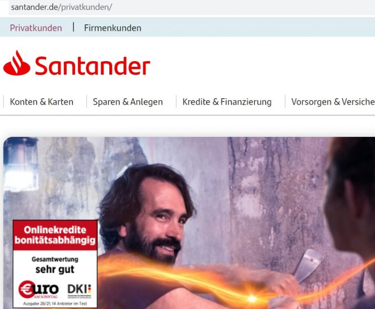 credit santander germania