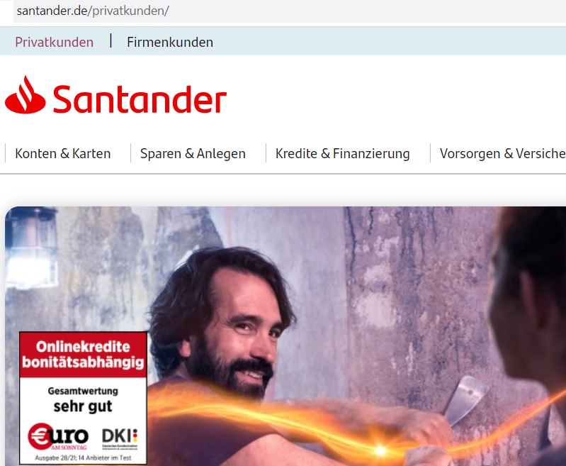 credit santander germania