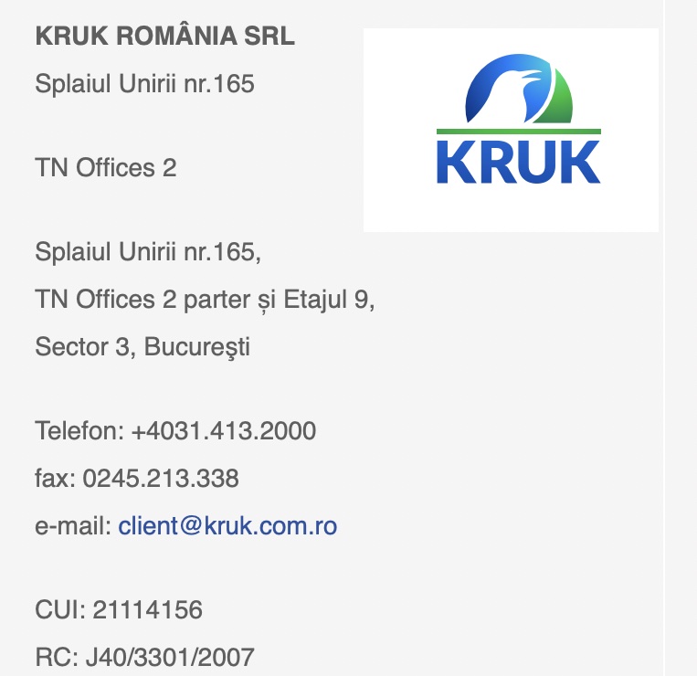 kruk executare silita