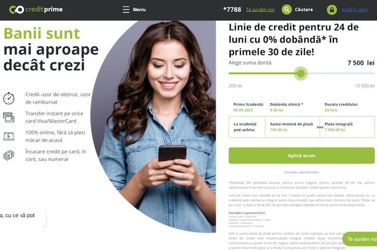 reclamatie credit prime
