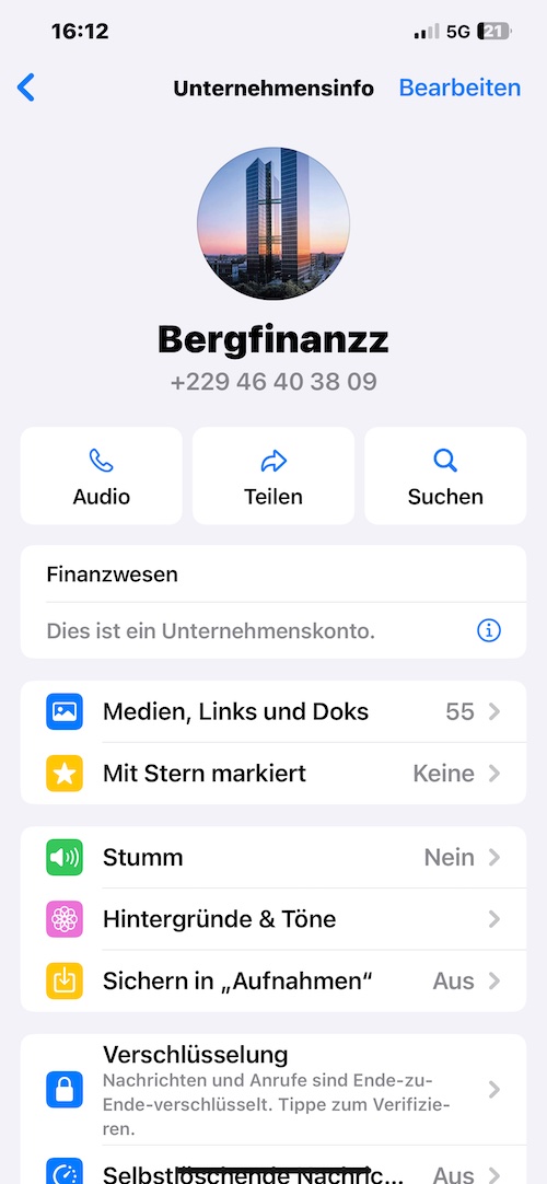 Bergfinanzz banca credit inselaciune