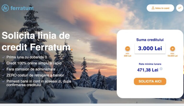 ferratum linie de credit
