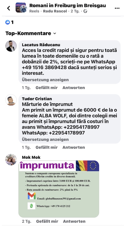 inselaciune credit germania