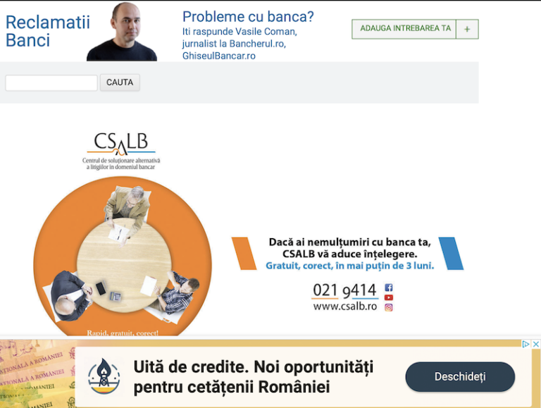 reclama investitii frauda rb