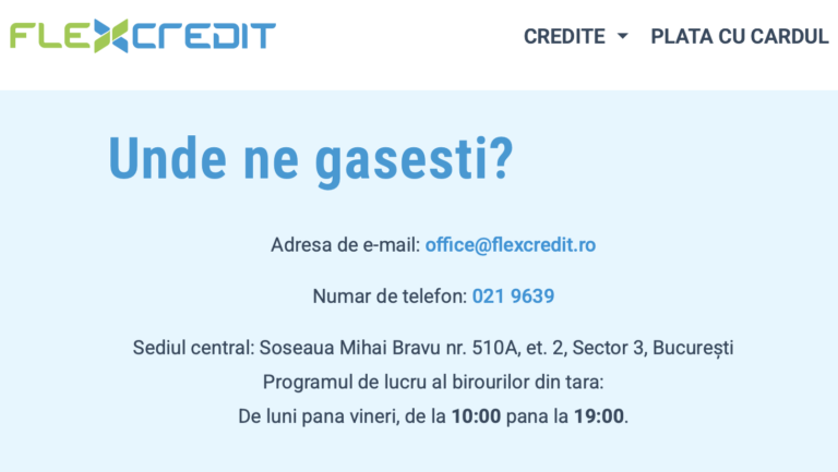 flexcredit reclamatie credit