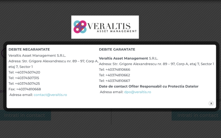 veraltis ultimo portfolio datorie