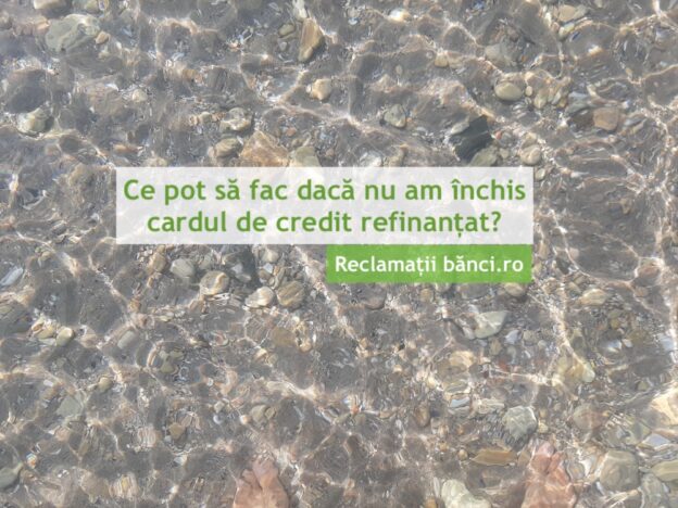 card credit refinantare