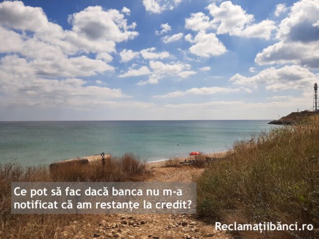 notificare restante credit banca