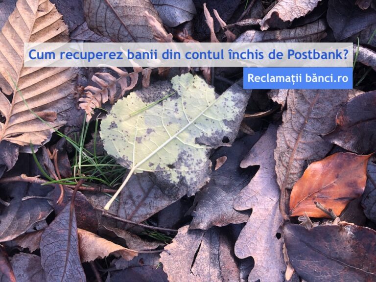 cont inchis postbank