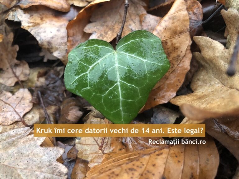 datorii kruk prescriptie