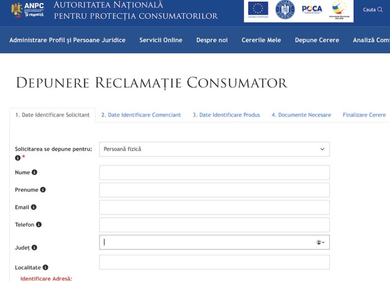 reclamatie online anpc