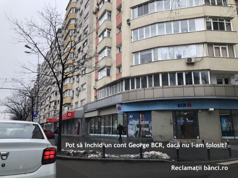 inchidere cont george bcr