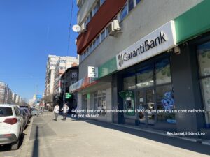 comisioane cont inactiv garanti