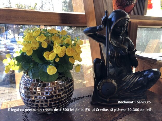 credius dobanda penalizatoare credit