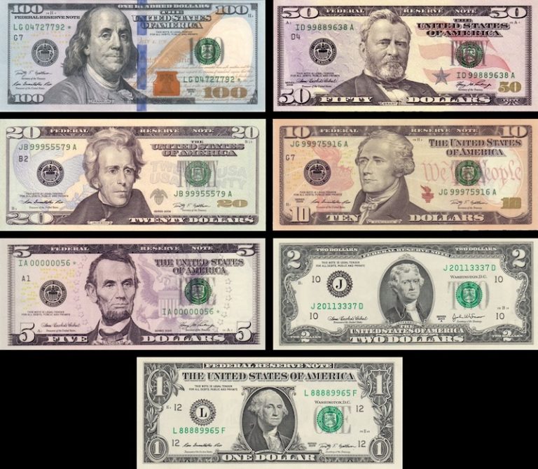 bancnote dolari americani