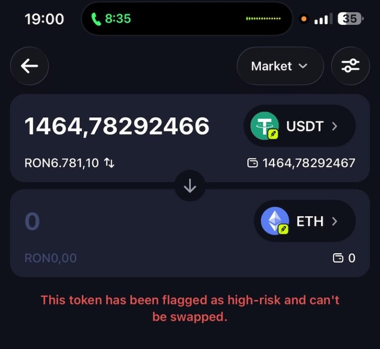 frauda trust wallet usdt