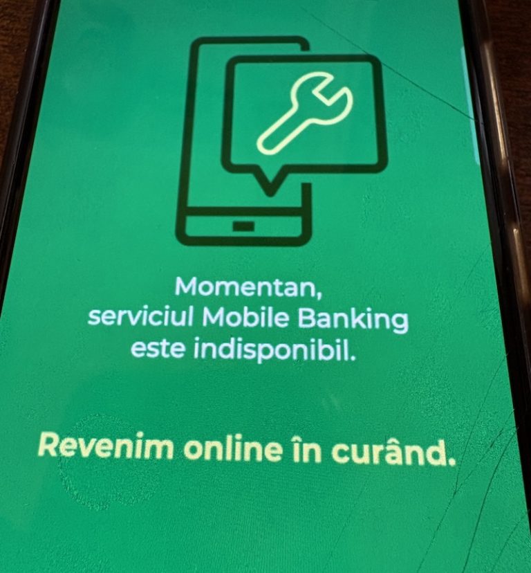 nu merge aplicatia cec mobile banking