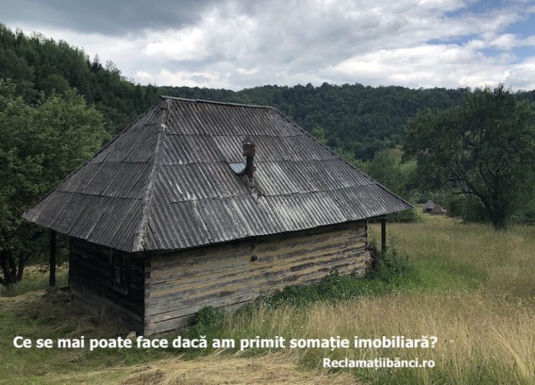 somatie imobiliara